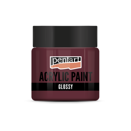 Vopseaua acrilică lucioasă - glossy Pentart, 50 ml - finisaj lucios [1]
