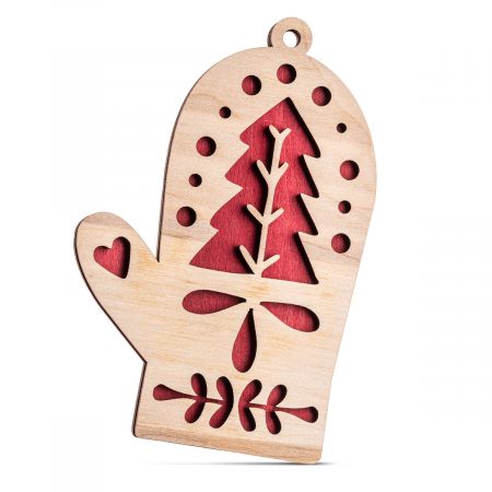 Proiecte DIY - Ornament de crăciun din lemn pt proiecte DIY - SC86