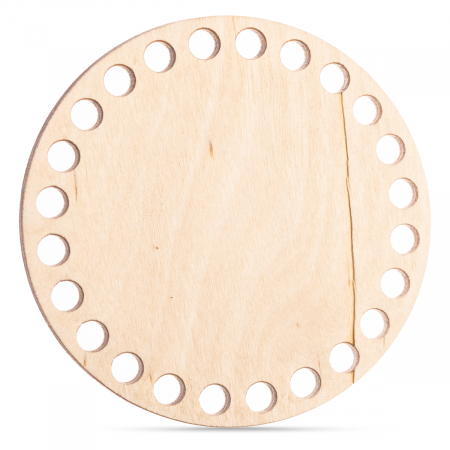 Bază pentru croșetat - Bază din lemn pentru croșetat -  Crochet Basket Base - BC12