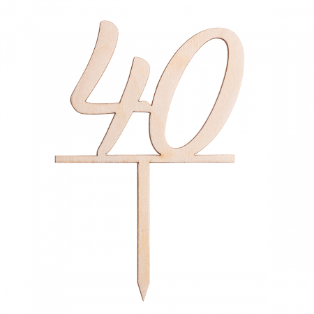 Zile de naștere - Cake Topper- Câți ani o să împlinești?