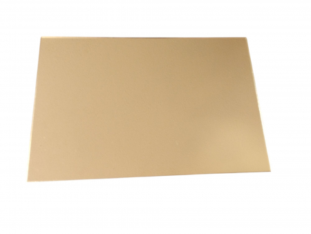 Placă Plexiglas Auriu Oglindă PMMA – 2 mm, 40 * 30 cm [1]