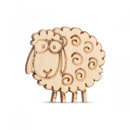 Figurine - Baza lemn oaie FG08