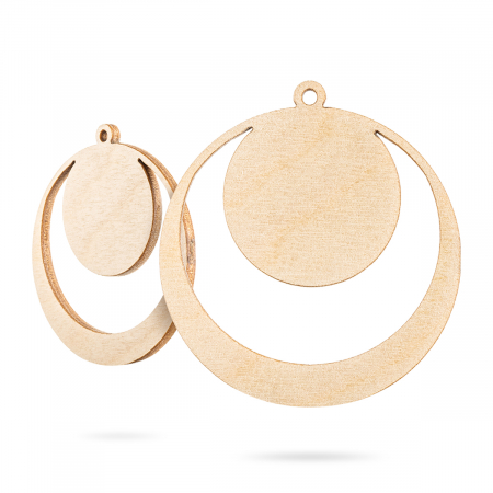 Cercei Macrame - Bază cercei macrame - Macrame earring F83