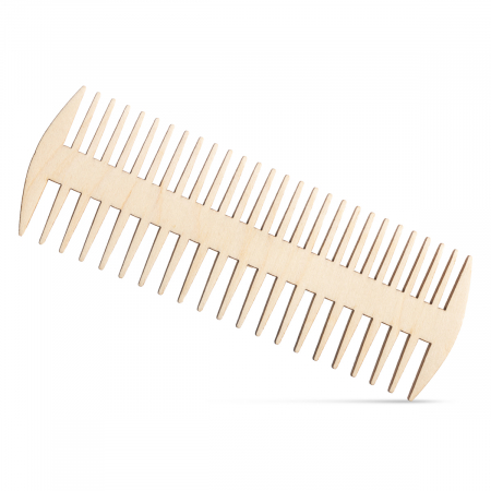 Diverse - Pieptene Blank din Lemn Natural – Bază pentru Personalizare și Proiecte Handmade