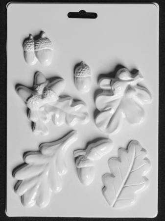Artă Plastică - Matriță din plastic pentru turnat, frunze – Figurine din ipsos, praf ceramic, beton, piatră lichidă sau săpun