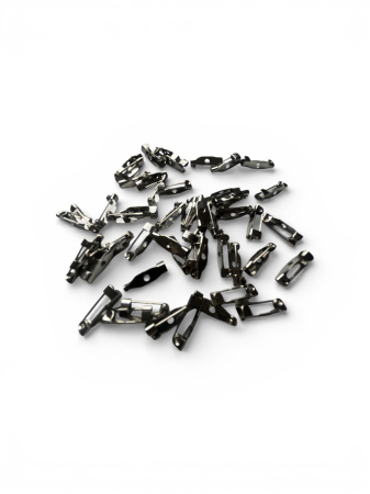 Accesorii - Ace broșe pentru drepte argintie  - 1,5 cm - accesorii pentru broșe, mărțișoare și handmade