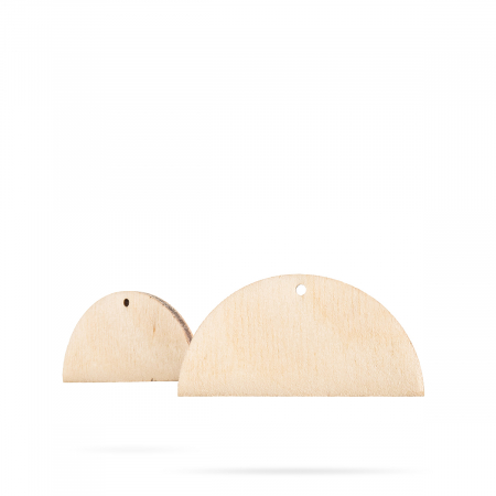 Cercei - Bază bijuterii din lemn - Wood earrings base F 74