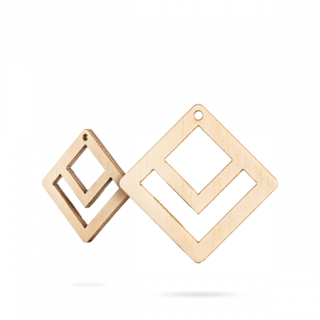 Bijuterii - Bază cercei macrame - Macrame earring F76