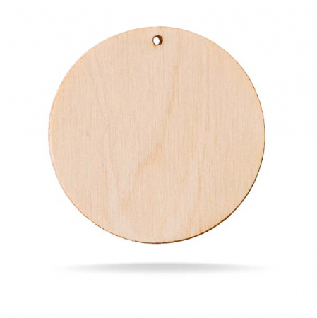 Seturi - Bază rotundă cu gaură ∅2 cm, ∅3 cm, ∅4 cm, ∅5 cm, ∅6 cm din lemn - HD03