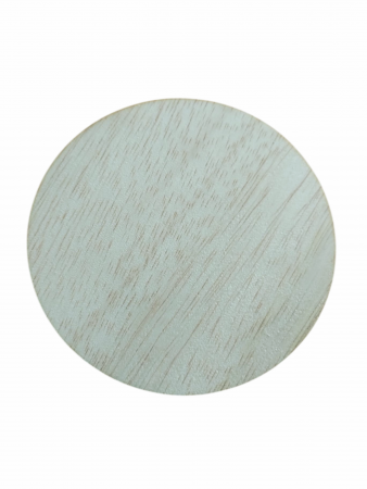 Craft & Hobby - Bază rotundă din lemn natur 4 mm – suport pentru pictură și craft