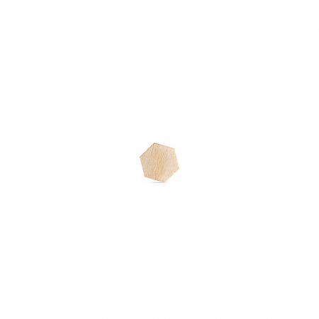 Seturi - Cercei mini din lemn, de tip STUD din lemn - Hexagon SET10 - FS 01