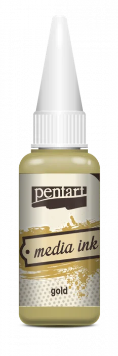 Artă Plastică - Cerneală pe bază de alcool - Media Ink 20 ml - Tus - uscare rapidă și versatilitate maximă