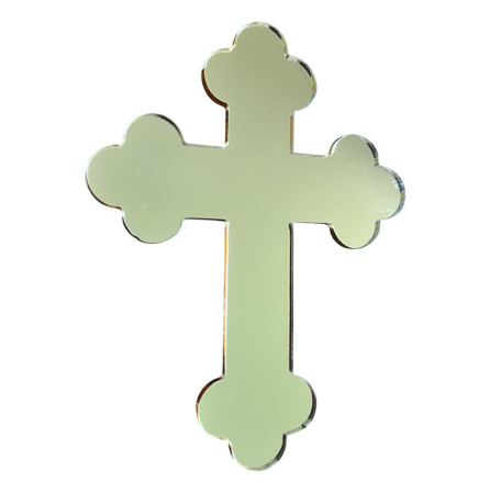 Cruce Decorativă din Plexiglas Auriu [1]