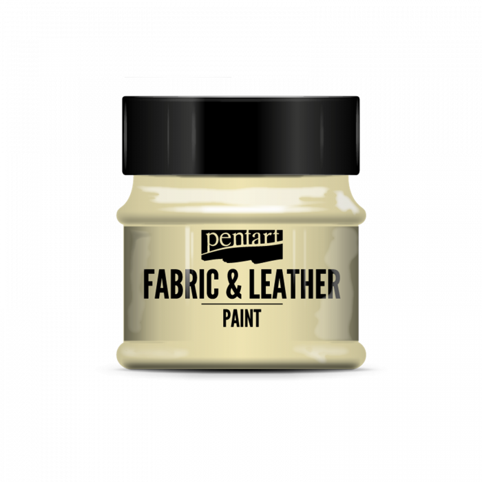 Artă Plastică - Culori de Bază pentru Textile, Piele și PVC – Fabric & Leather Paint - 50 ml