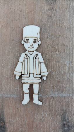 Figurine - Figurina de pictat, portul popular, Port Tradițional în Bucovina