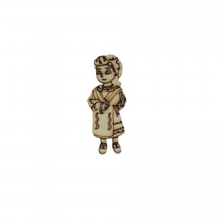 Figurine - Figurina de pictat, portul popular, Port Tradițional în Crișana