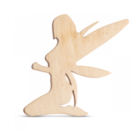 Figurine pt decorat - Figurina din lemn - Zana - FG47