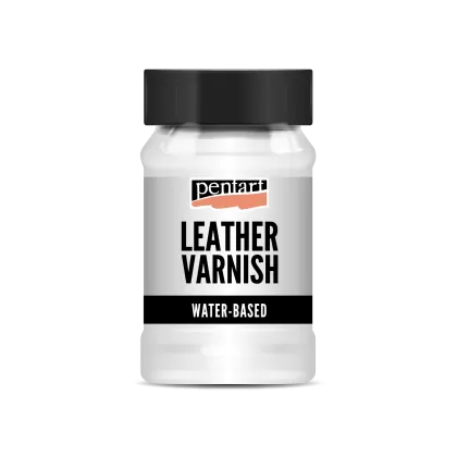 Lacuri - Lac Mat pentru Piele pe bază de apă – Leather Varnish Pentart, 100 ml – Finisaj Profesional și Protecție Durabilă