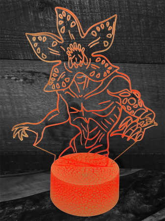 Lampă 3D Demogorgon - Iluminare LED Multicolor [4]
