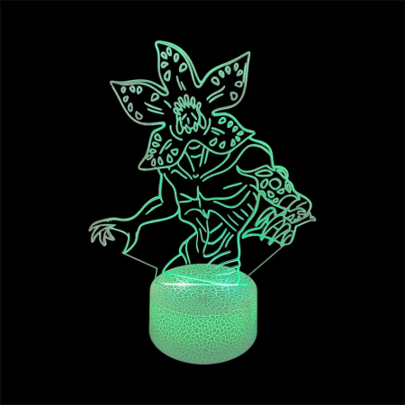 Lampă 3D Demogorgon - Iluminare LED Multicolor [5]