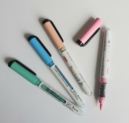 Marker Acrilic cu Vârf de Pensulă – 12 Culori | CutCat.r [2]