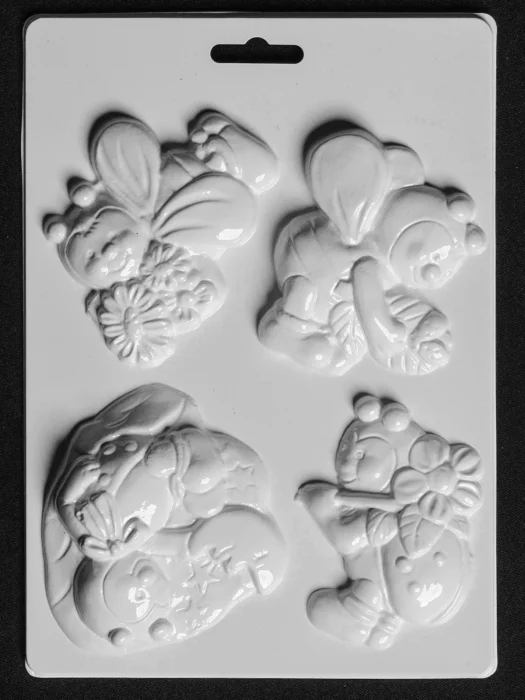 Matrita pentru turnat - Albinute, buburuze - Tematică de primăvară [1]