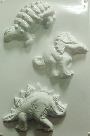 Modelare, Turnare - forma-pentru-turnat-ghips-dinozauri2