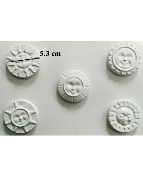 Artă Plastică - Matriță pentru turnat -Figurine decorative cu tematică spațială - Corpuri cerești