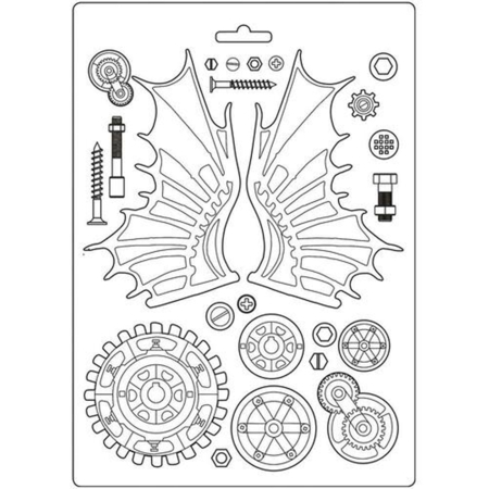 Alte forme - matrita-pentru-turnat-stamperia-k3pta482-steampunk