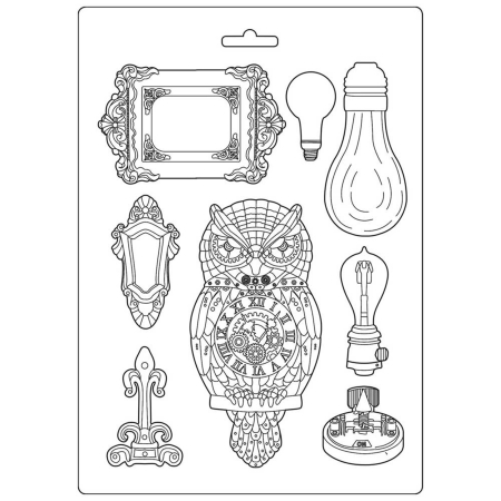 Artă Plastică - matrita-pentru-turnat-stamperia-k3pta486-bufnita