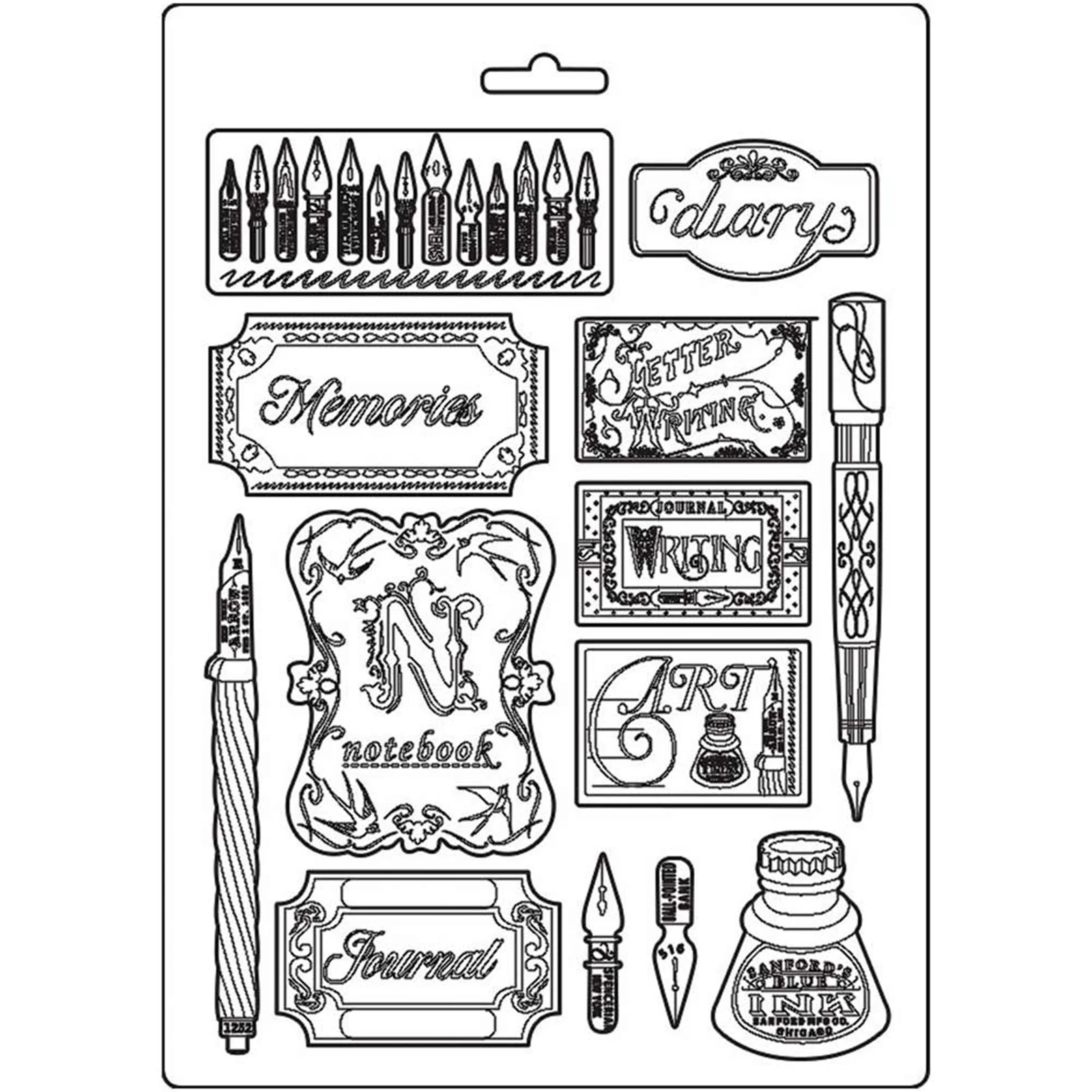 Artă Plastică - matrita-pentru-turnat-stamperia-k3pta481-notebook