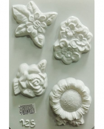 Artă Plastică - Matriță Premium pentru Turnat – Trandafir, Floarea Soarelui