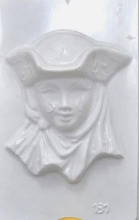 Artă Plastică - Matriță profesională pentru turnat – Mască venețiană Bărbat, model detaliat pentru ipsos, praf ceramic și artizanat de lux
