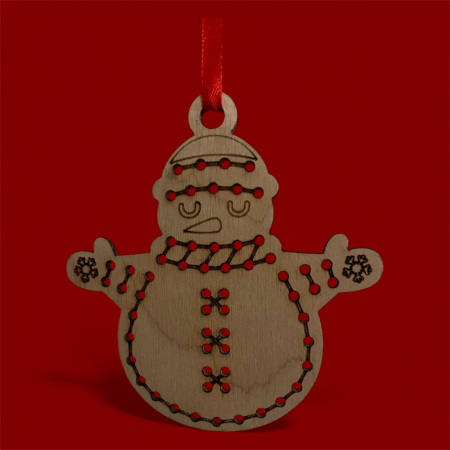 Om de Zăpadă pentru Cusut - DIY pentru Copii și Adulți [1]