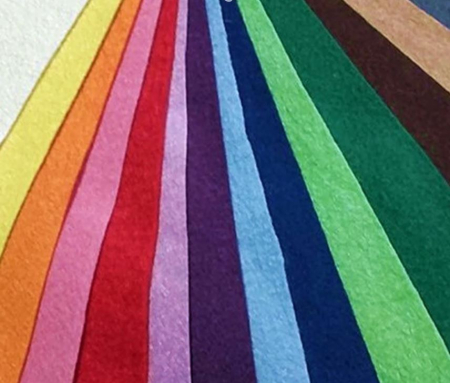 Fetru - Pâslă-Fetru Hobby Moale 1.5 mm grosime A4 - Diverse culori