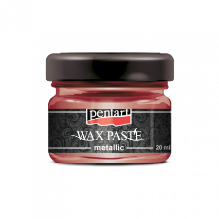 Antichizare - Pastă ceară metalică 20 ml, diferite culori – efect decorativ pentru craft și restaurare - Metallic Wax Paste