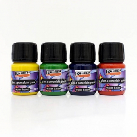 Vopsea pentru porțelan și sticlă pe bază de apă 30 ml - Pentart [1]