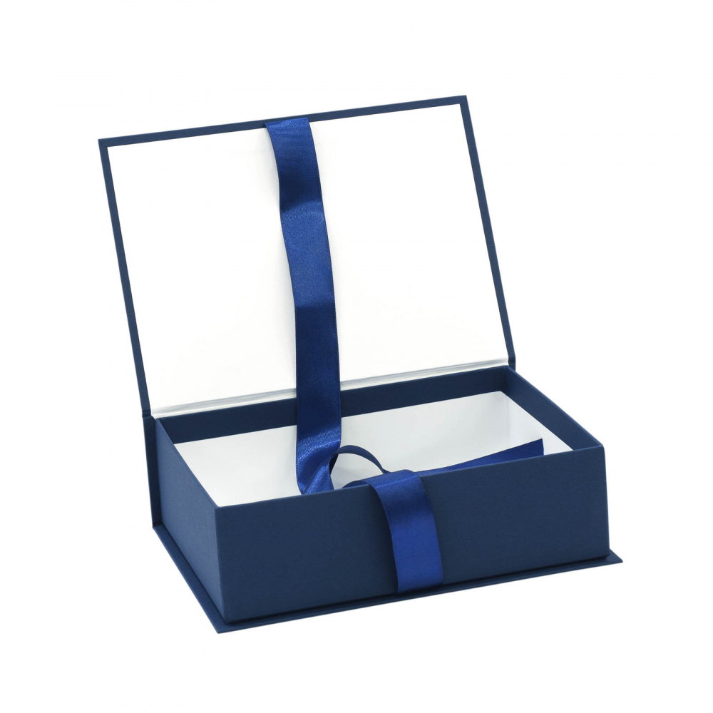 Cutie bluemarin cu funda pentru cadouri [2]