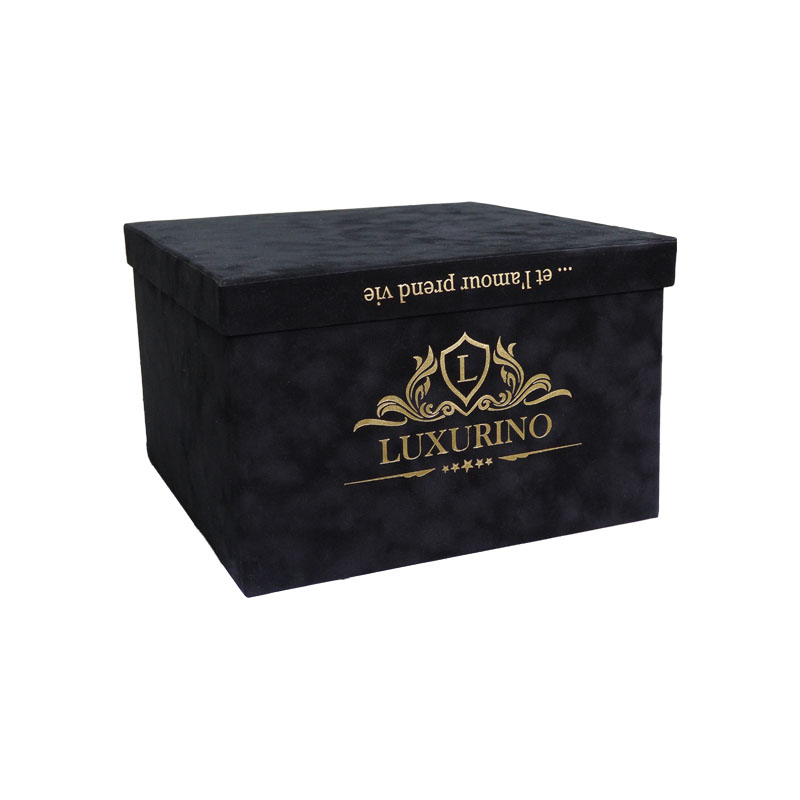 Cutie patrata din catifea pentru flori [2]