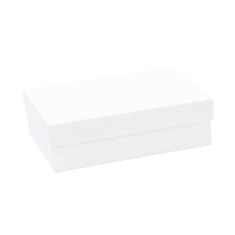 Cutii telescopice - Cutie telescopica alba pentru cadouri