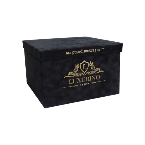 Cutie patrata din catifea pentru flori [1]