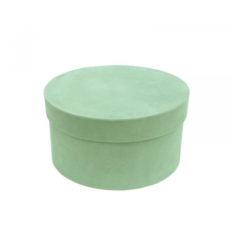 Cutie rotunda catifea jade [1]
