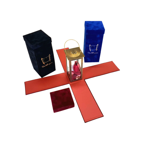 Cutii flori - Cutie tip explozie pentru flori in cupola de sticla