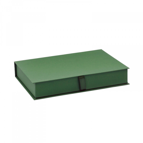 Cutii cu funda - Cutie  verde cu funda pentru cadouri