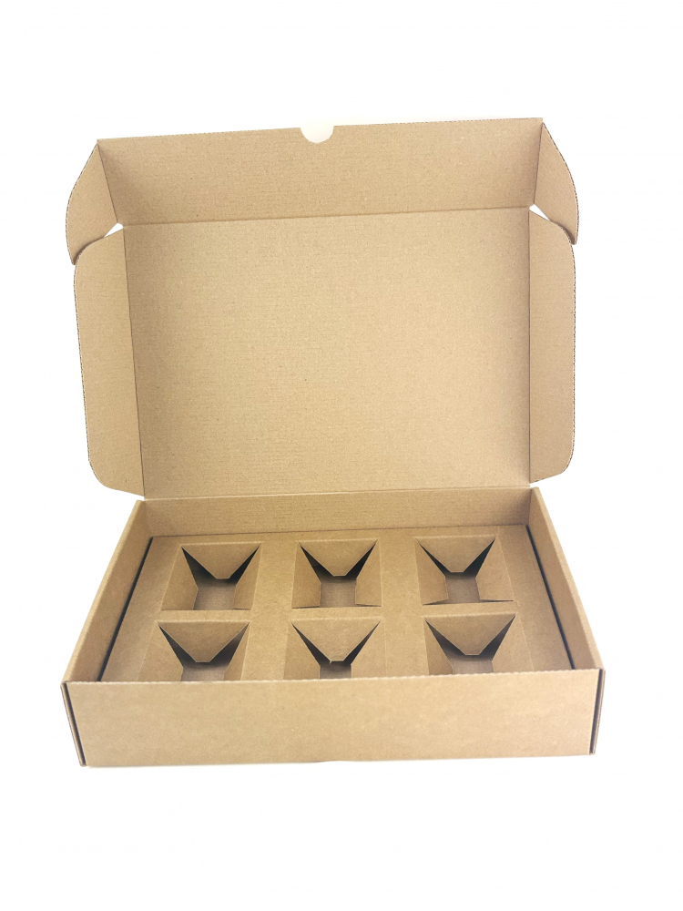 Cutie din Carton pentru Transport Borcane Sticla [2]