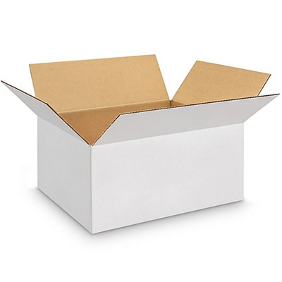Cutii Clasice cu pereti simpli (CO3) - Cutie Carton Culoarea Alb