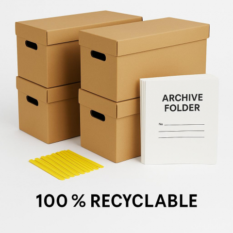 Cutii Din Carton - Kit complet din carton pentru arhivare
