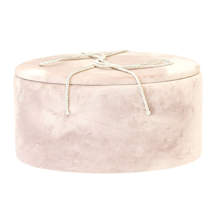 Cutie trusou botez ovala buretata catifea cappuccino [1]