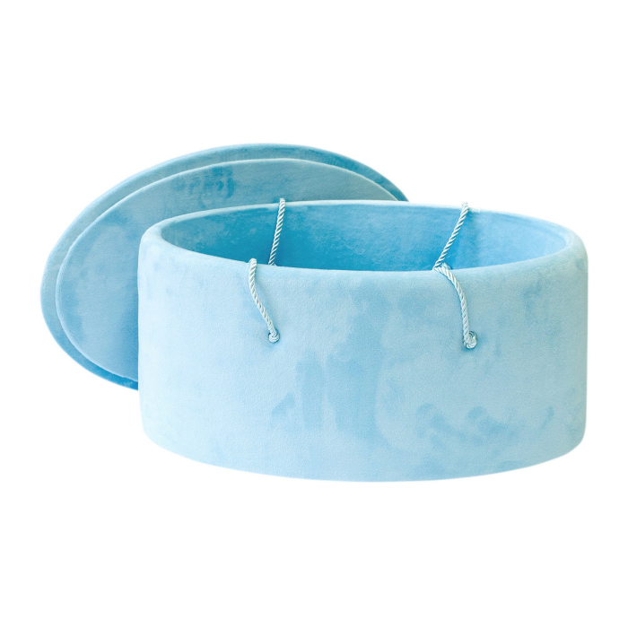 Cutie trusou botez ovala buretata catifea sky [2]