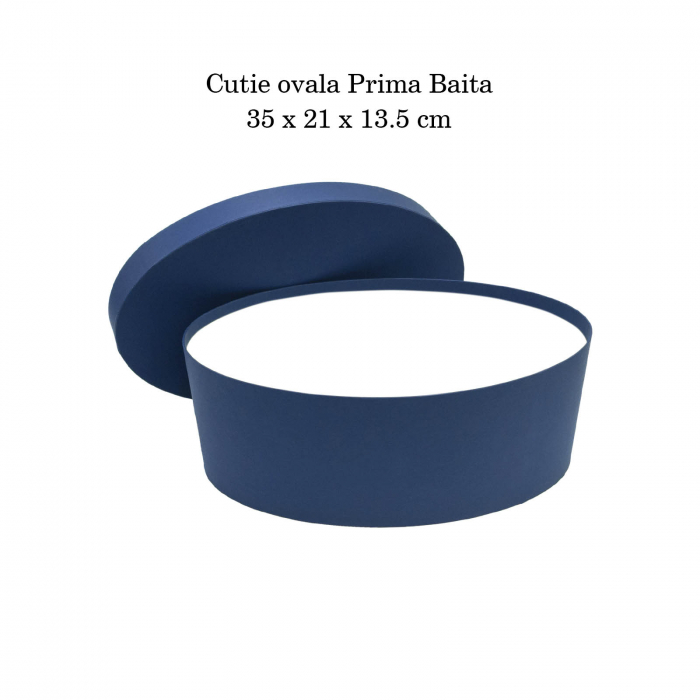 Cutie trusou botez ovala hartie bluemarin [4]